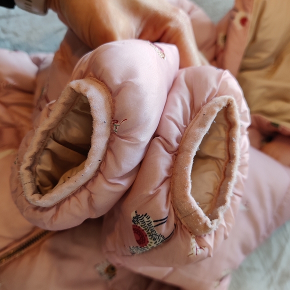 Zara Kids reversible llama puffer jacket, 2-3 years - Picture 6 of 6